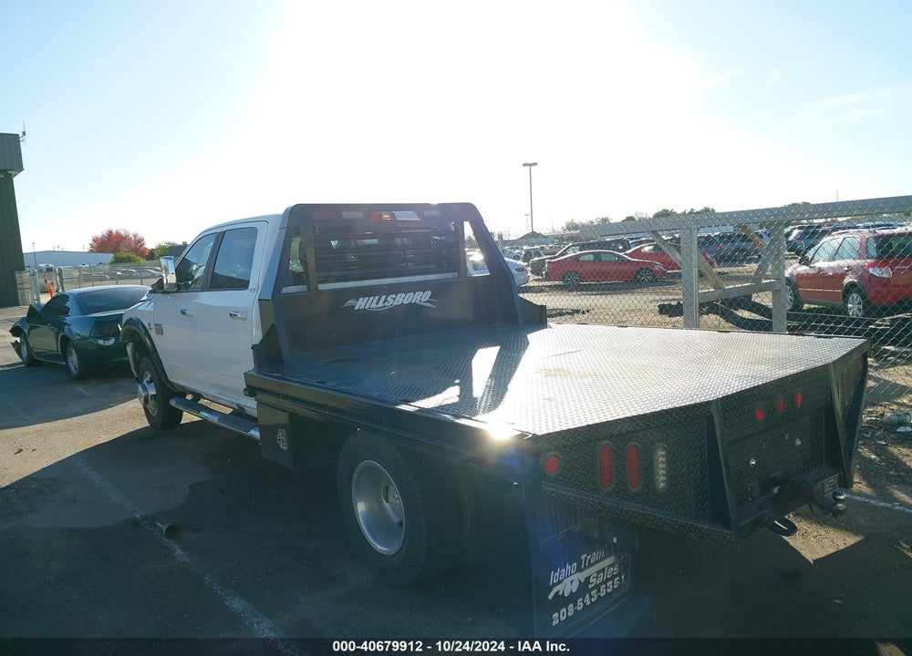 2011 RAM 3500 HD CHASSIS ST/SLT/LAIE VIN: 3D6WZ4CL8BG520064