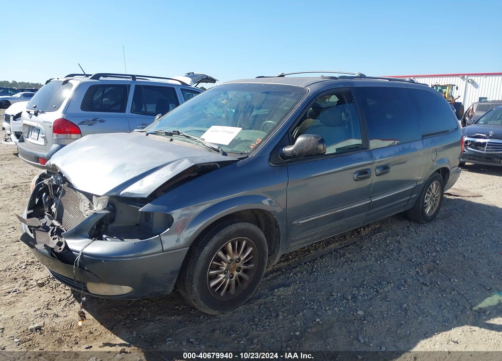 2002 CHRYSLER TOWN & COUNTRY LIMITED VIN: 2C8GP64LX2R582794