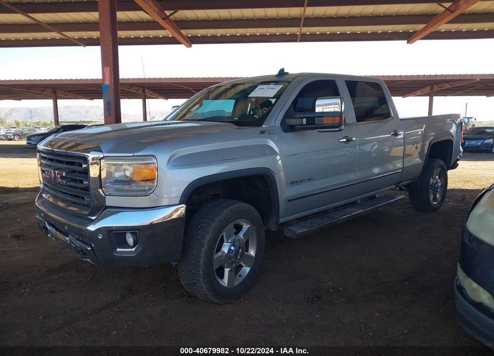 2016 GMC SIERRA 2500HD SLT VIN: 1GT12TE89GF269913