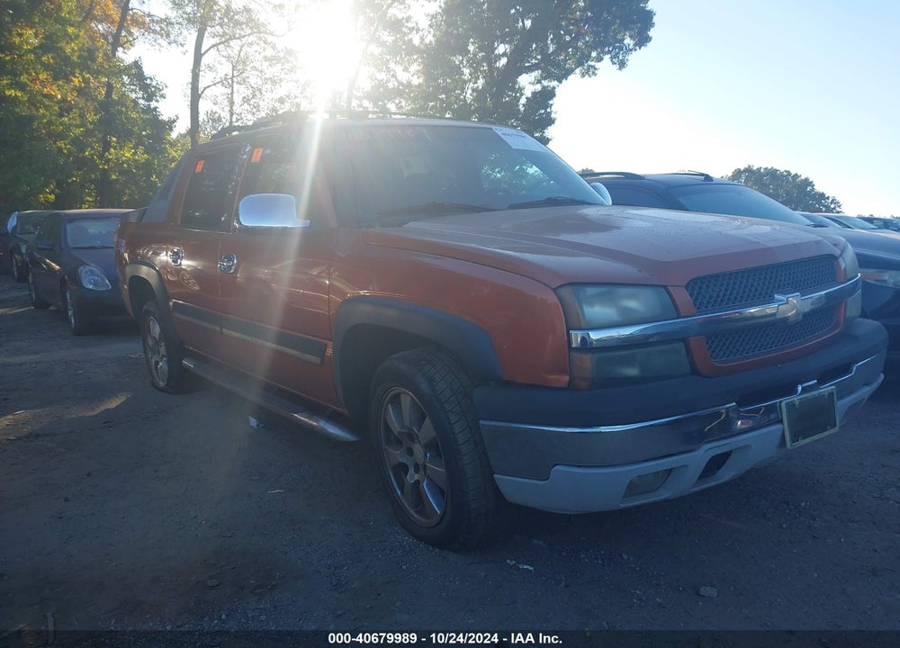 2005 CHEVROLET AVALANCHE 1500 Z66 VIN: 3GNEC12Z45G211176