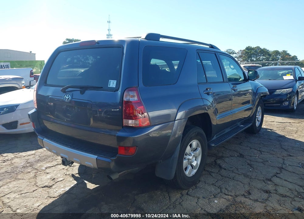 2003 TOYOTA 4RUNNER SR5 V6 VIN: JTEZU14R130014192
