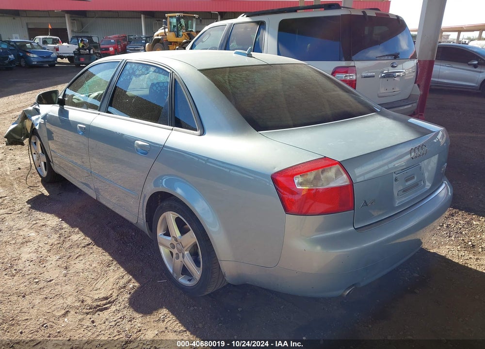 2005 AUDI A4 1.8T/1.8T SPECIAL EDITION VIN: WAULC68E45A046503