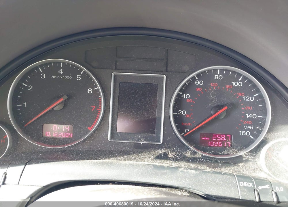 2005 AUDI A4 1.8T/1.8T SPECIAL EDITION VIN: WAULC68E45A046503