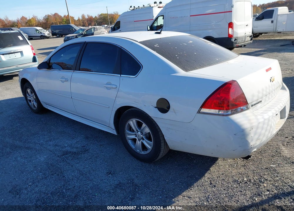 2012 CHEVROLET IMPALA LS VIN: 2G1WF5E3XC1149381