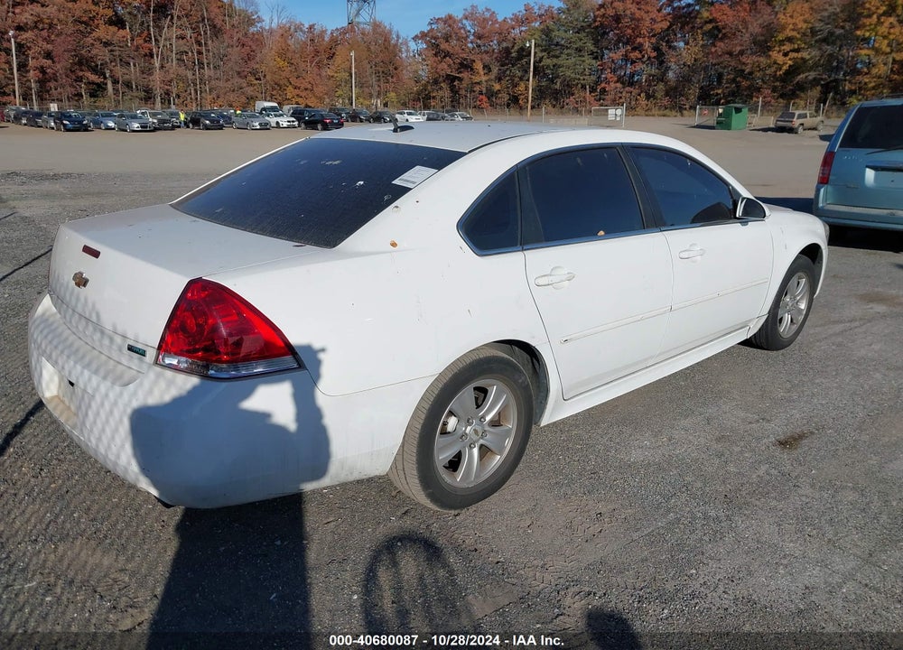 2012 CHEVROLET IMPALA LS VIN: 2G1WF5E3XC1149381