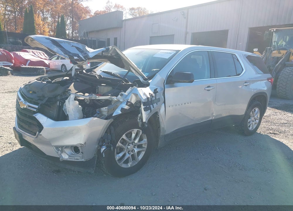 2019 CHEVROLET TRAVERSE LS VIN: 1GNEVFKWXKJ109825