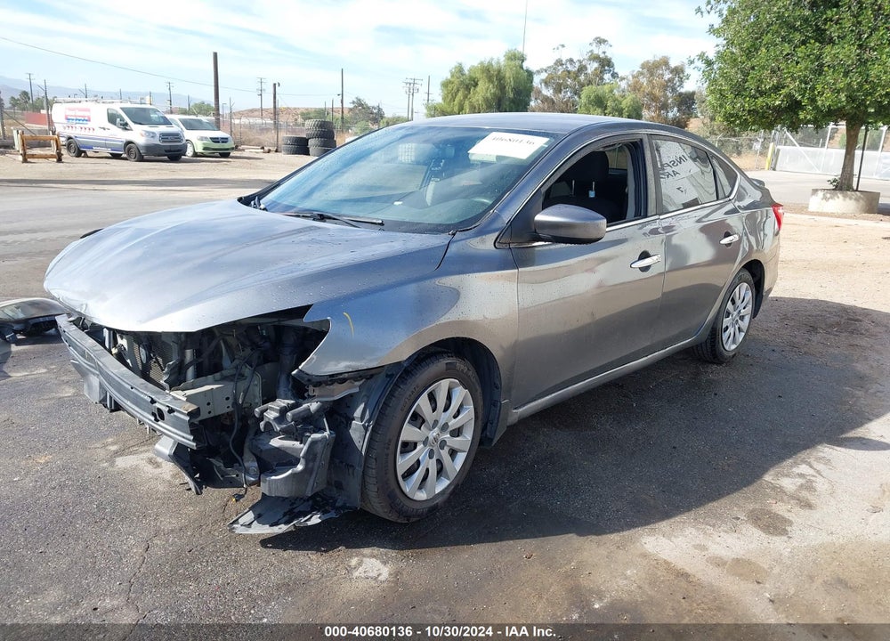 2016 NISSAN SENTRA S VIN: 3N1AB7AP1GY276659