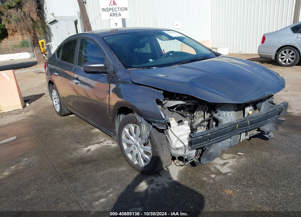 2016 NISSAN SENTRA S VIN: 3N1AB7AP1GY276659