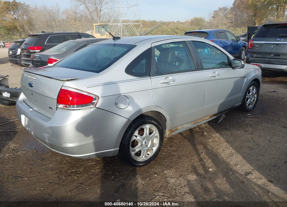 2009 FORD FOCUS SES VIN: 1FAHP36N69W240804