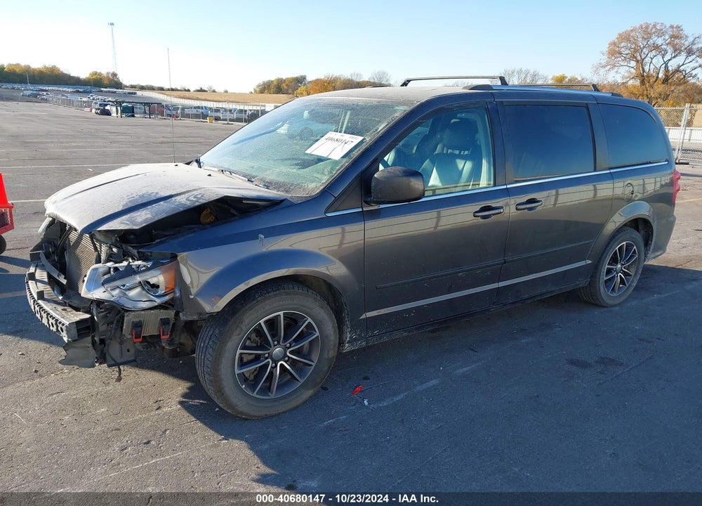 2017 DODGE GRAND CARAVAN SXT VIN: 2C4RDGCG3HR680023