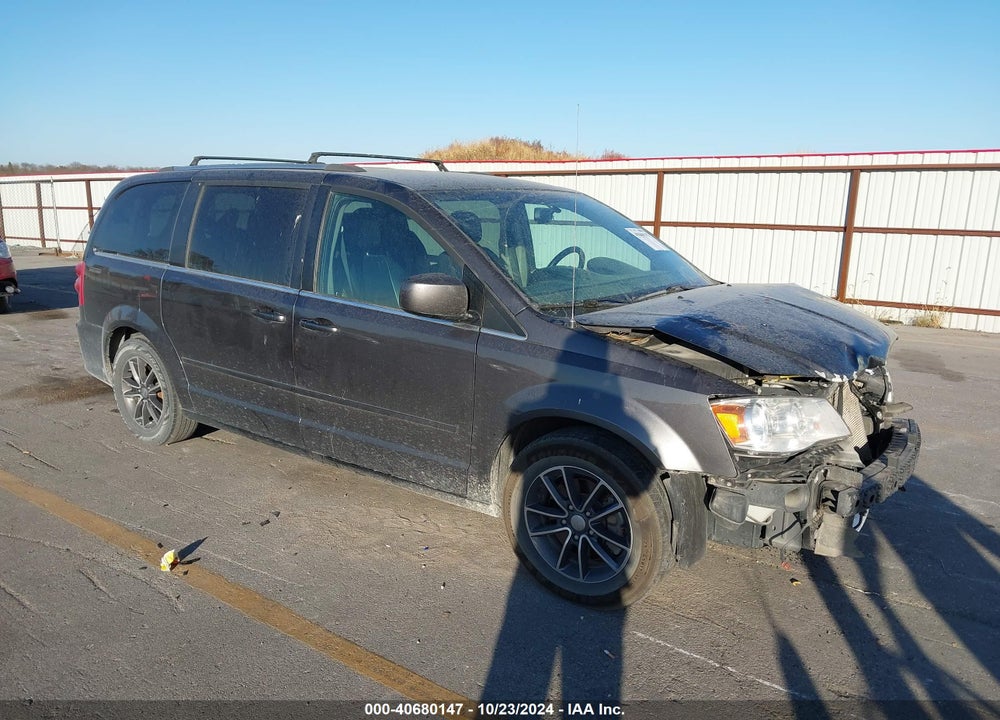 2017 DODGE GRAND CARAVAN SXT VIN: 2C4RDGCG3HR680023