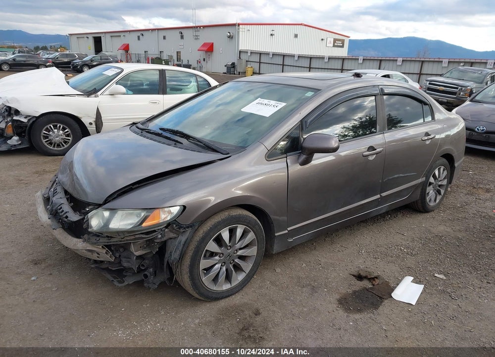 2009 HONDA CIVIC EX VIN: 1HGFA16819L004582