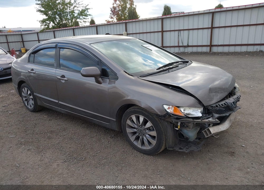 2009 HONDA CIVIC EX VIN: 1HGFA16819L004582