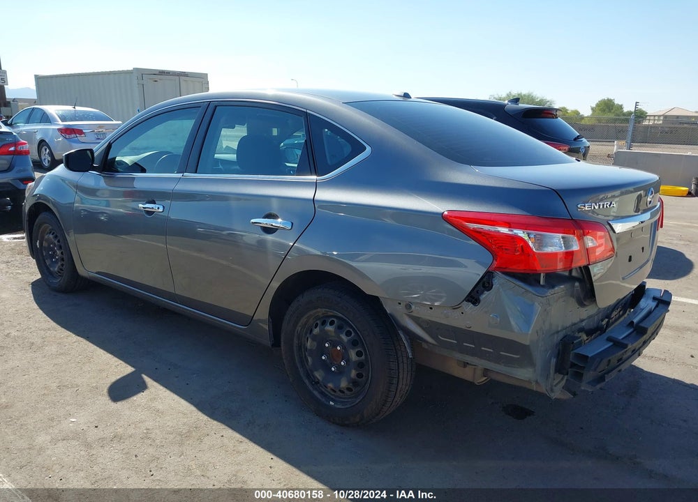 2019 NISSAN SENTRA SV VIN: 3N1AB7AP8KY405196