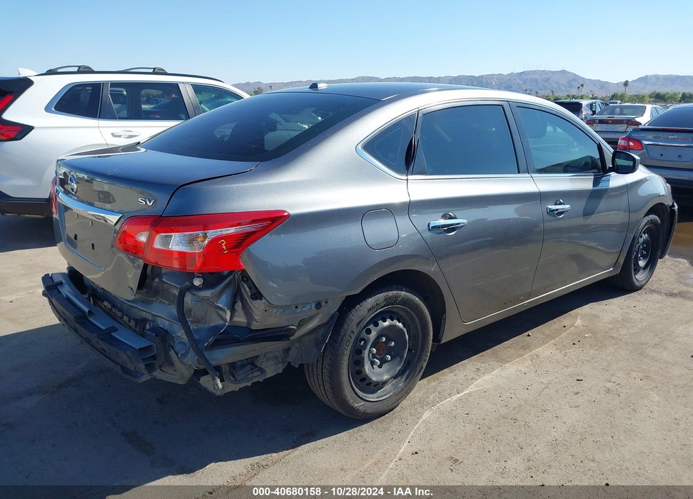 2019 NISSAN SENTRA SV VIN: 3N1AB7AP8KY405196