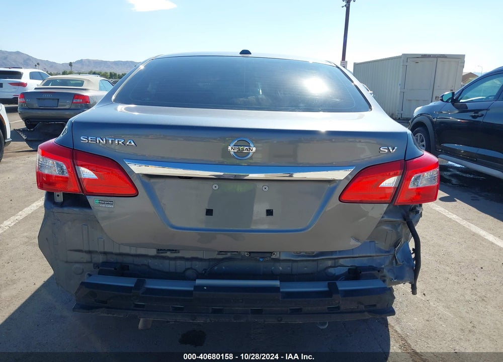 2019 NISSAN SENTRA SV VIN: 3N1AB7AP8KY405196