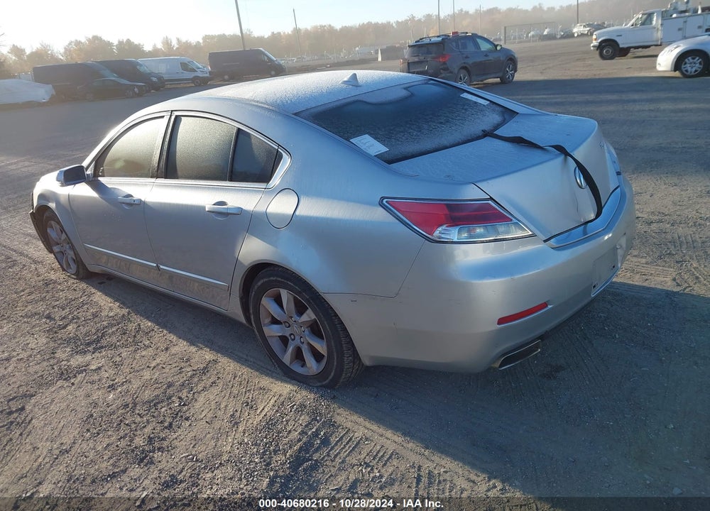 2013 ACURA TL 3.5 VIN: 19UUA8F25DA009140