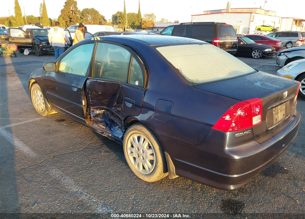 2005 HONDA CIVIC LX VIN: 2HGES16565H581128