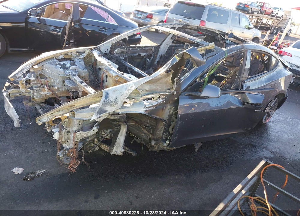 2021 TESLA MODEL 3 STANDARD RANGE PLUS REAR-WHEEL DRIVE VIN: 5YJ3E1EA7MF051704