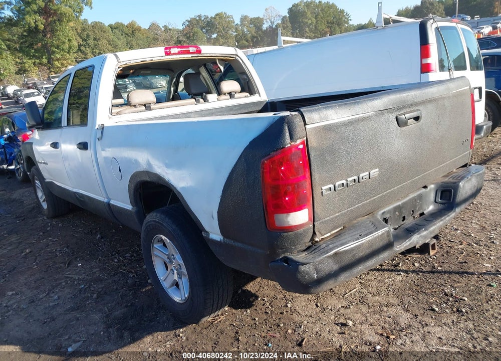 2006 DODGE RAM 1500 SLT VIN: 1D7HA18NX6J157629