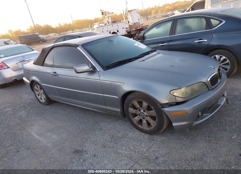 2005 BMW 325CI VIN: WBABW33455PL35693