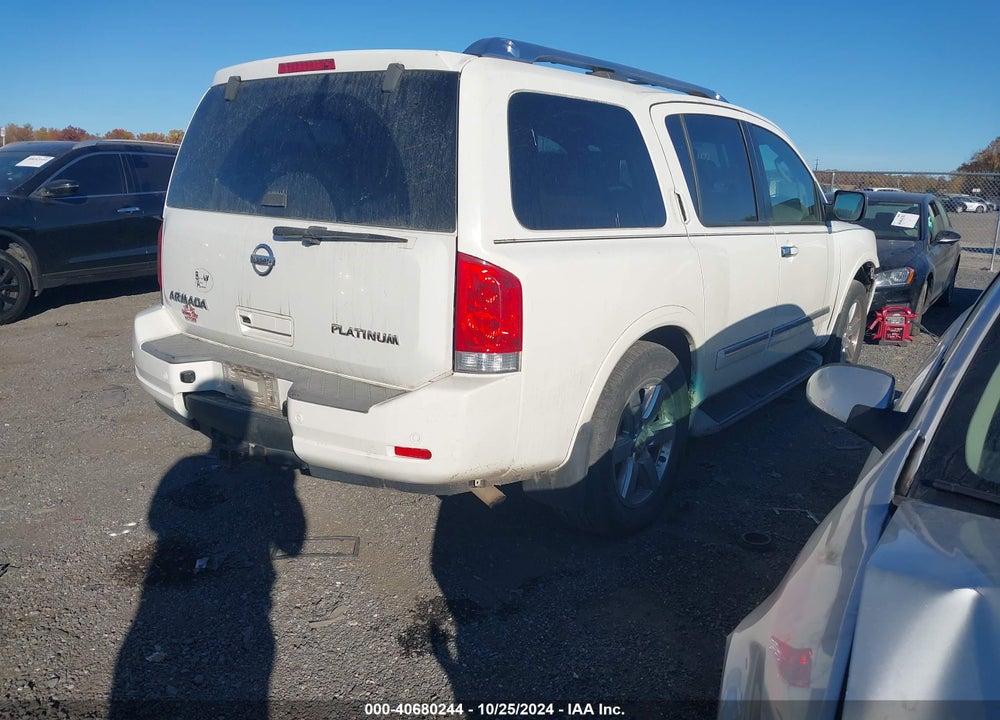 2011 NISSAN ARMADA PLATINUM VIN: 5N1AA0NE8BN604967