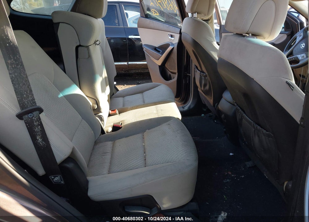 2015 HYUNDAI SANTA FE GLS VIN: KM8SMDHF2FU112020