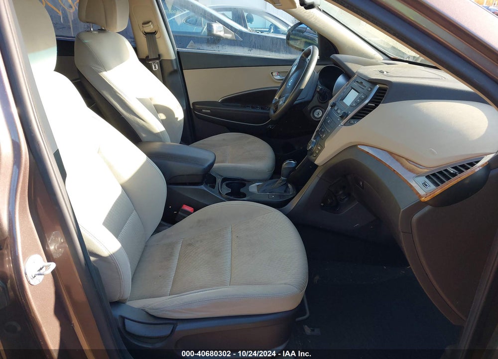 2015 HYUNDAI SANTA FE GLS VIN: KM8SMDHF2FU112020