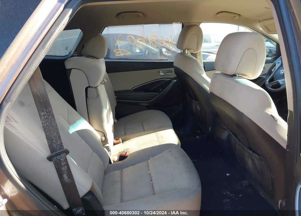 2015 HYUNDAI SANTA FE GLS VIN: KM8SMDHF2FU112020