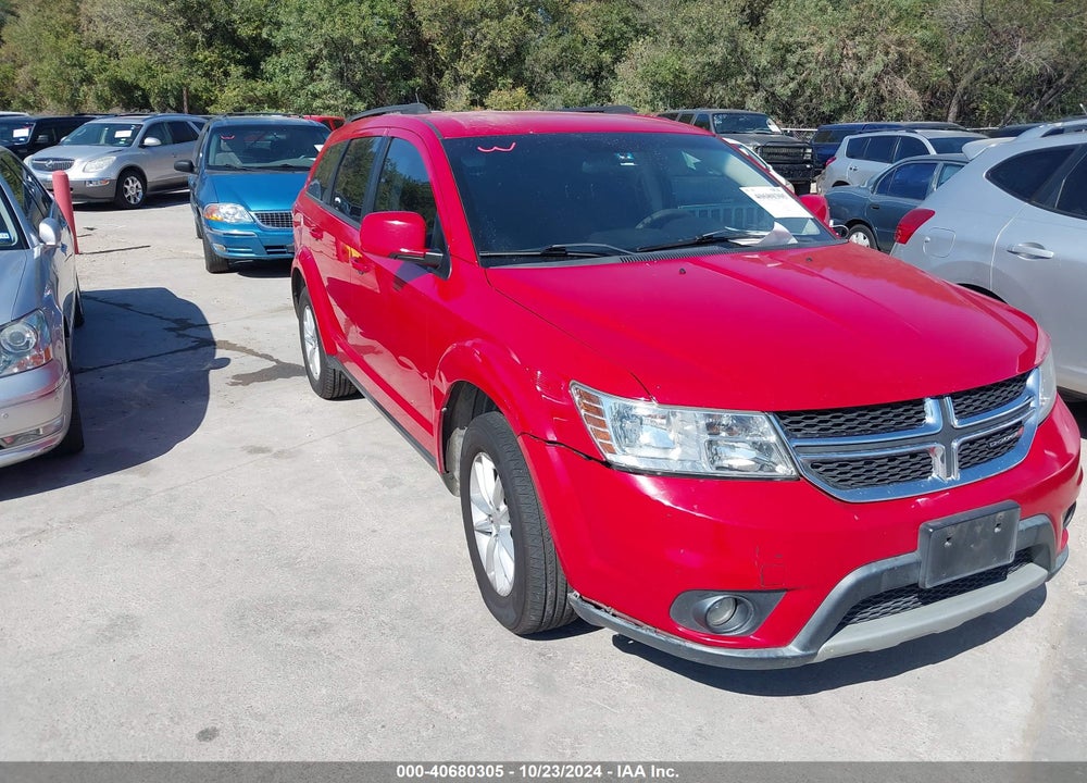 2013 DODGE JOURNEY SXT VIN: 3C4PDCBB6DT545194