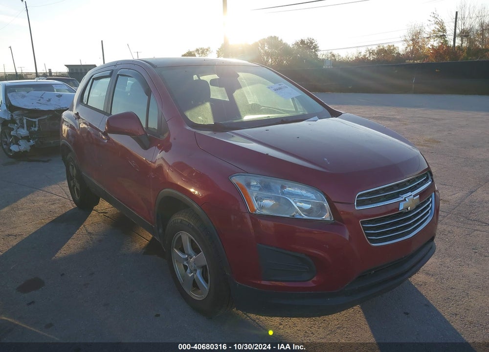2015 CHEVROLET TRAX 1LS VIN: KL7CJPSB8FB084306