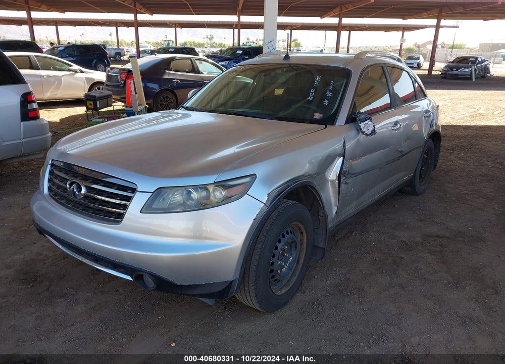 2008 INFINITI FX35 VIN: JNRAS08U38X101252