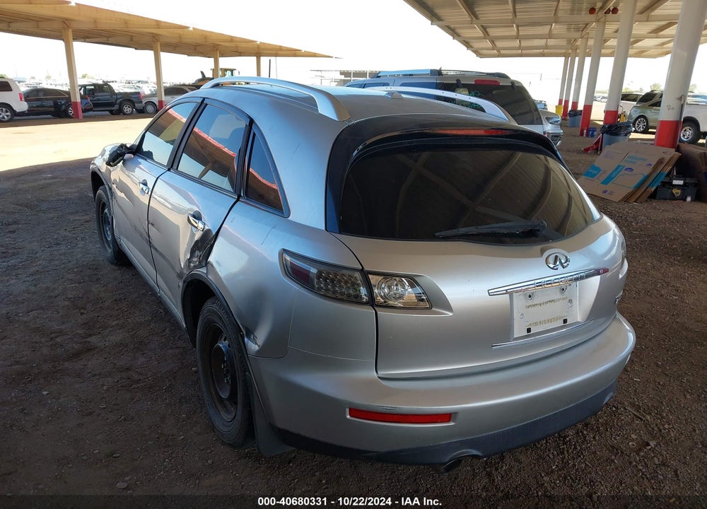 2008 INFINITI FX35 VIN: JNRAS08U38X101252