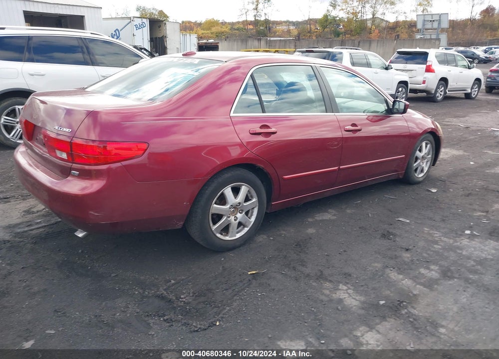 2005 HONDA ACCORD 3.0 EX VIN: 1HGCM66575A006548