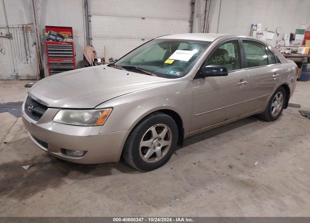 2006 HYUNDAI SONATA GLS V6/LX V6 VIN: 5NPEU46F06H039051