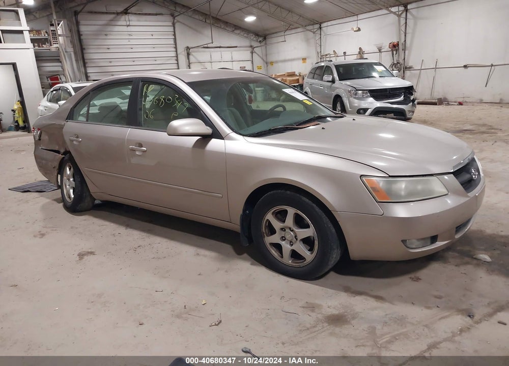 2006 HYUNDAI SONATA GLS V6/LX V6 VIN: 5NPEU46F06H039051