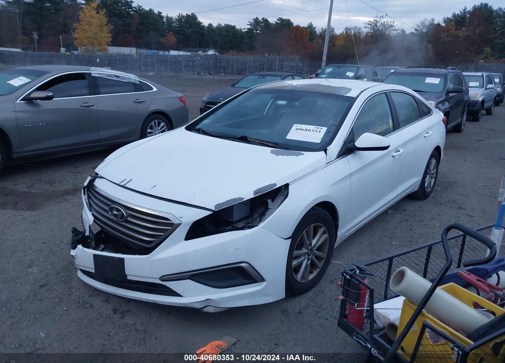 2016 HYUNDAI SONATA SE VIN: 5NPE24AF8GH348085