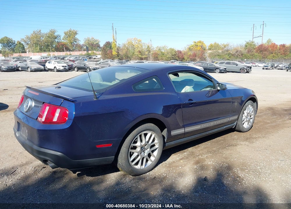 2012 FORD MUSTANG V6 PREMIUM VIN: 1ZVBP8AM1C5248251