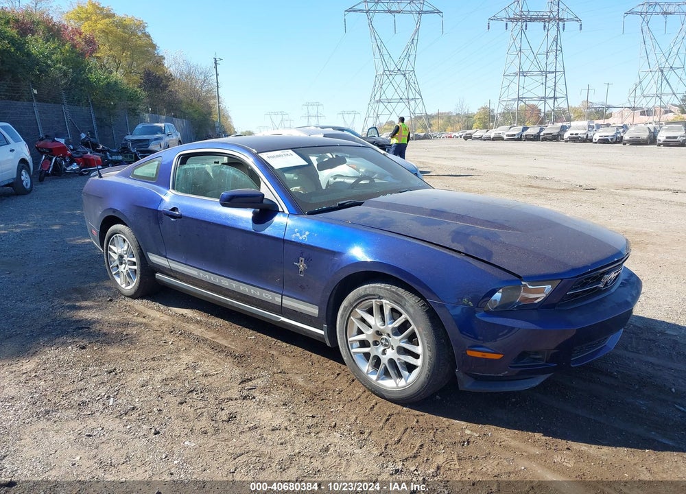 2012 FORD MUSTANG V6 PREMIUM VIN: 1ZVBP8AM1C5248251
