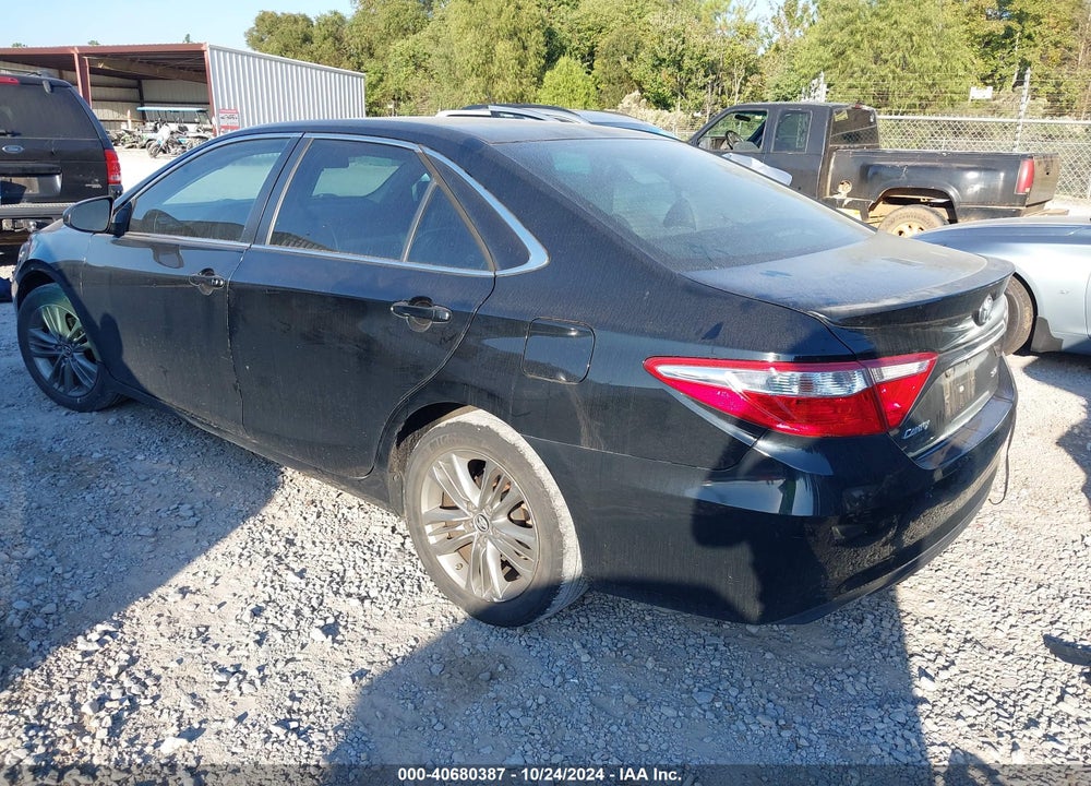 2016 TOYOTA CAMRY SE VIN: 4T1BF1FK5GU547916