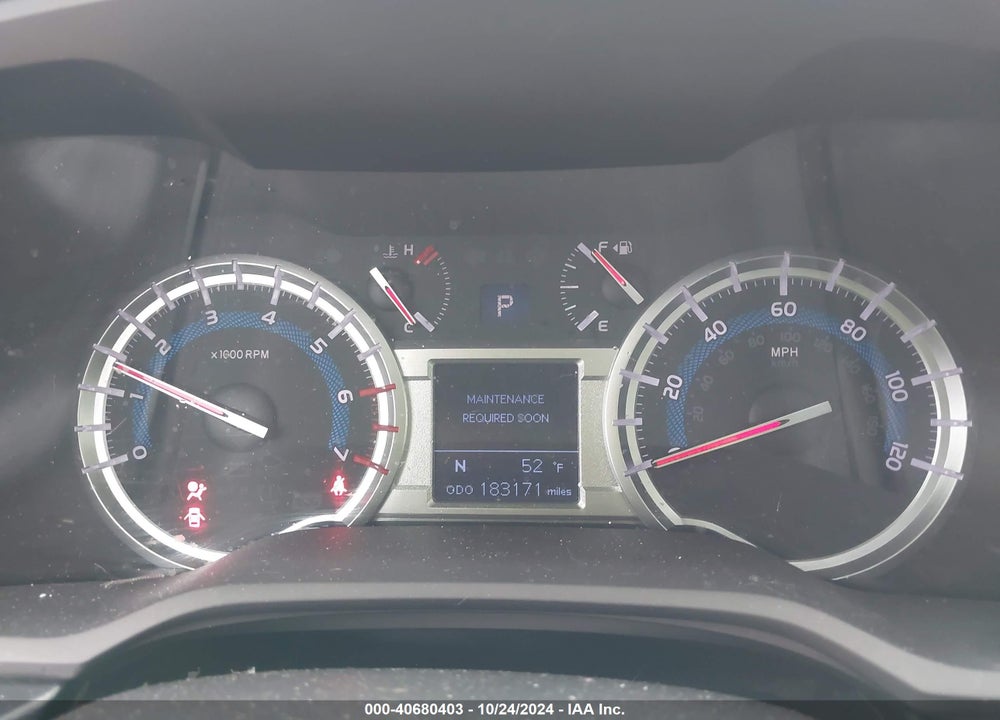 2014 TOYOTA 4RUNNER LIMITED VIN: JTEBU5JR9E5164828