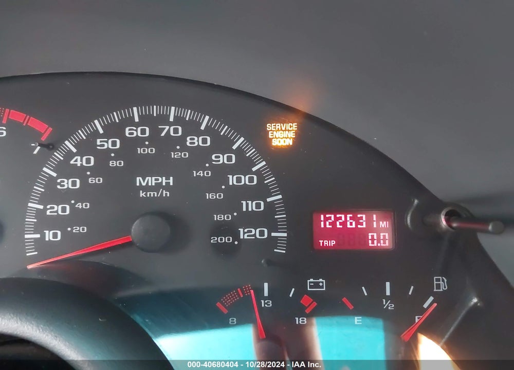 1998 CHEVROLET CAMARO VIN: 2G1FP22K7W2123133