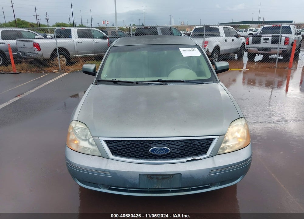 2005 FORD FIVE HUNDRED SEL VIN: 1FAFP24185G102803