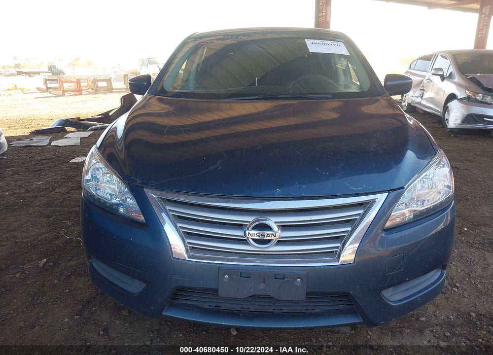 2015 NISSAN SENTRA SV VIN: 3N1AB7AP9FL670471