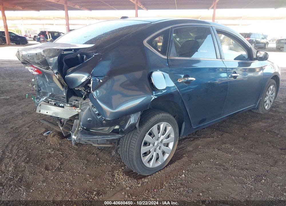 2015 NISSAN SENTRA SV VIN: 3N1AB7AP9FL670471