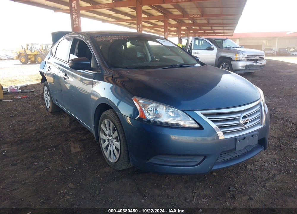 2015 NISSAN SENTRA SV VIN: 3N1AB7AP9FL670471