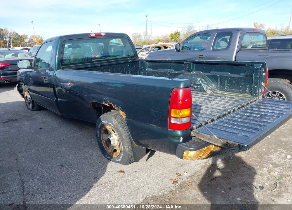 2003 GMC SIERRA 1500 WORK TRUCK VIN: 1GTEC14X23Z100286