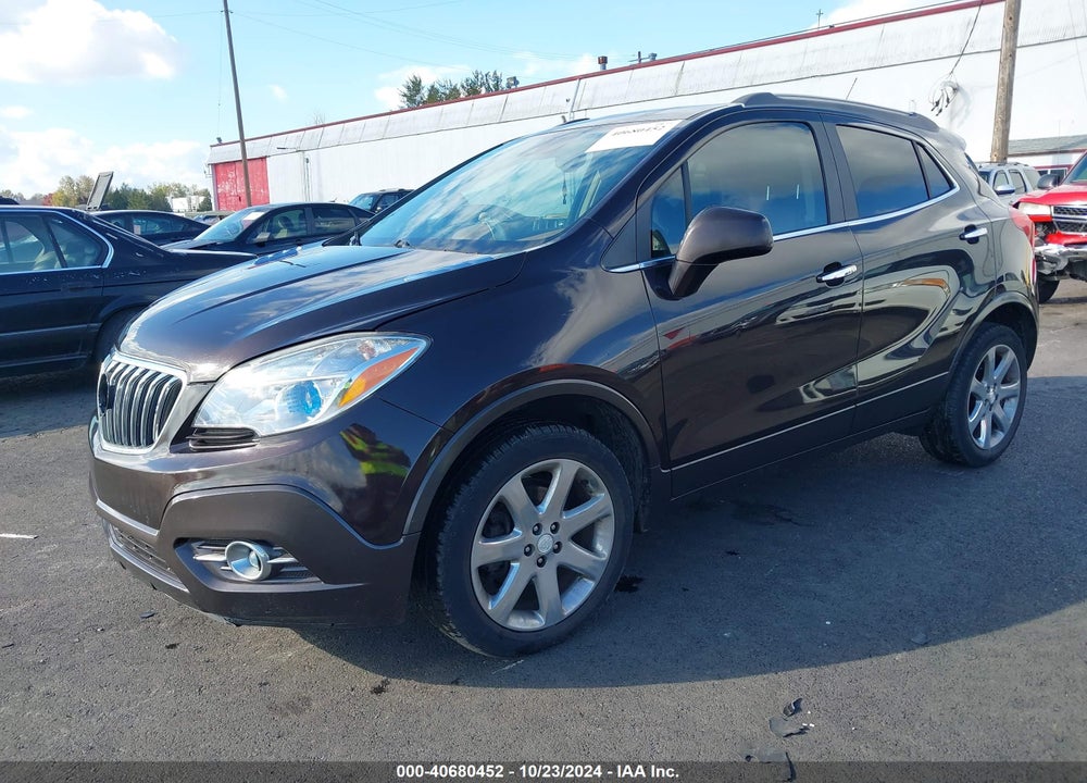 2013 BUICK ENCORE PREMIUM VIN: KL4CJHSB8DB206386