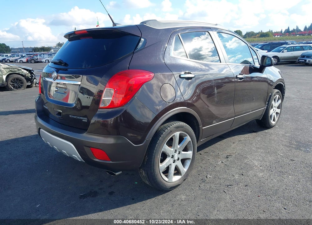 2013 BUICK ENCORE PREMIUM VIN: KL4CJHSB8DB206386