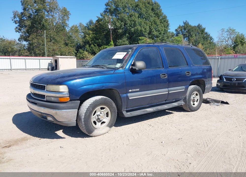 2002 CHEVROLET TAHOE LS VIN: 1GNEC13Z22R287991